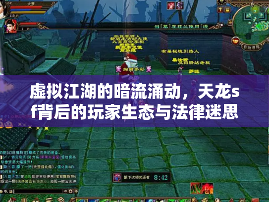 虚拟江湖的暗流涌动，天龙sf背后的玩家生态与法律迷思