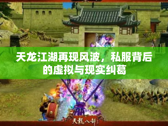 天龙江湖再现风波，私服背后的虚拟与现实纠葛