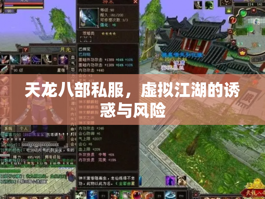 天龙八部私服，虚拟江湖的诱惑与风险