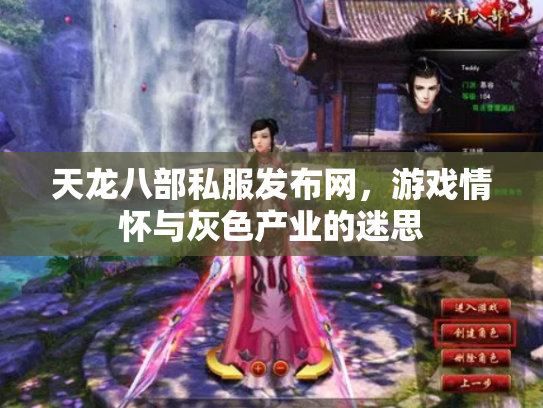 天龙八部私服发布网，游戏情怀与灰色产业的迷思