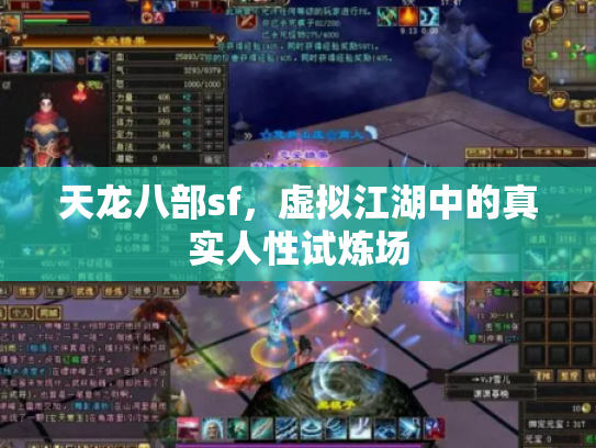 天龙八部sf，虚拟江湖中的真实人性试炼场