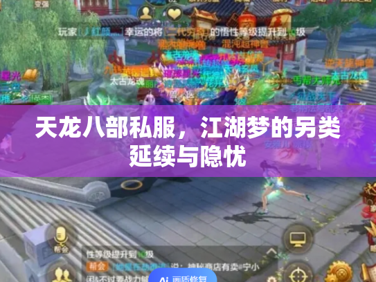 天龙八部私服，江湖梦的另类延续与隐忧