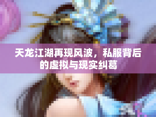 天龙江湖再现风波，私服背后的虚拟与现实纠葛