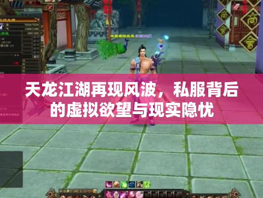 天龙江湖再现风波，私服背后的虚拟欲望与现实隐忧