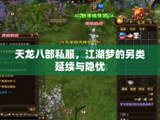 天龙八部私服，江湖梦的另类延续与隐忧
