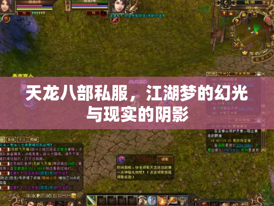 天龙八部私服，江湖梦的幻光与现实的阴影