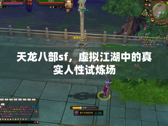 天龙八部sf，虚拟江湖中的真实人性试炼场