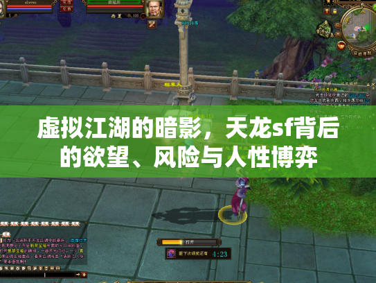 虚拟江湖的暗影，天龙sf背后的欲望、风险与人性博弈
