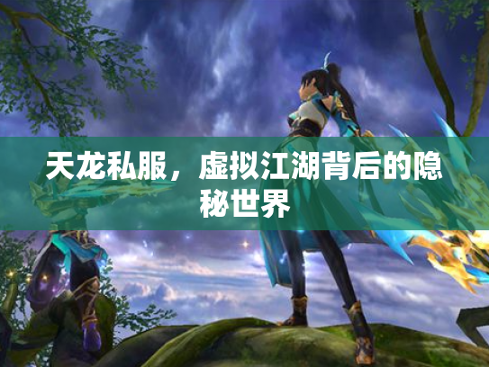 天龙私服，虚拟江湖背后的隐秘世界
