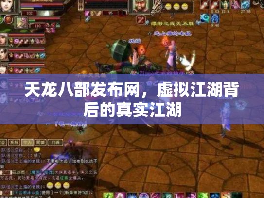 天龙八部发布网，虚拟江湖背后的真实江湖