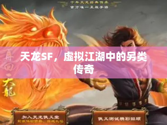天龙SF，虚拟江湖中的另类传奇