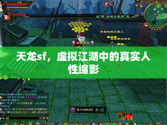 天龙sf，虚拟江湖中的真实人性缩影