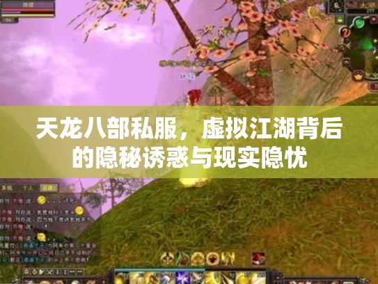 天龙八部私服，虚拟江湖背后的隐秘诱惑与现实隐忧