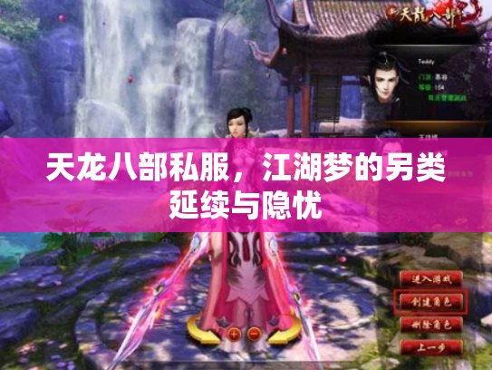 天龙八部私服，江湖梦的另类延续与隐忧