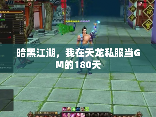 暗黑江湖，我在天龙私服当GM的180天