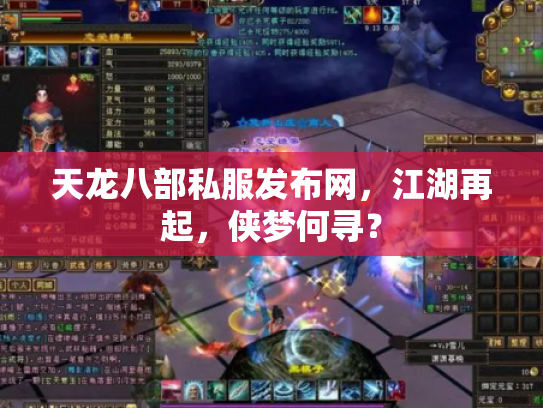 天龙八部私服发布网，江湖再起，侠梦何寻？