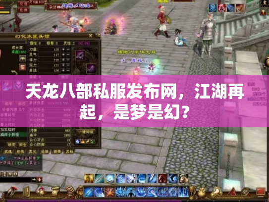 天龙八部私服发布网，江湖再起，是梦是幻？
