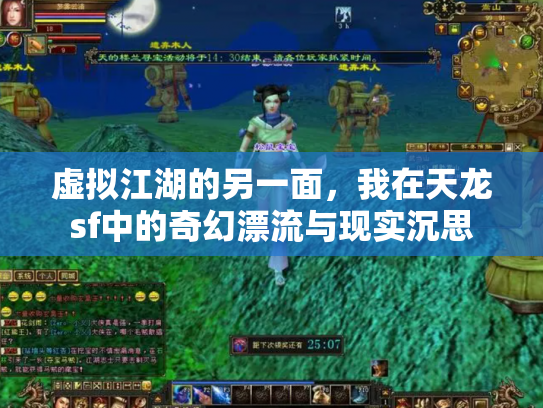虚拟江湖的另一面，我在天龙sf中的奇幻漂流与现实沉思