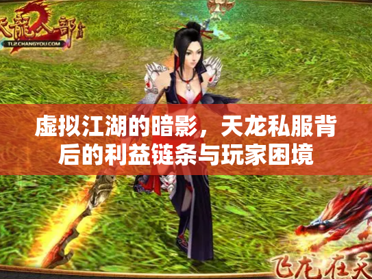 虚拟江湖的暗影，天龙私服背后的利益链条与玩家困境
