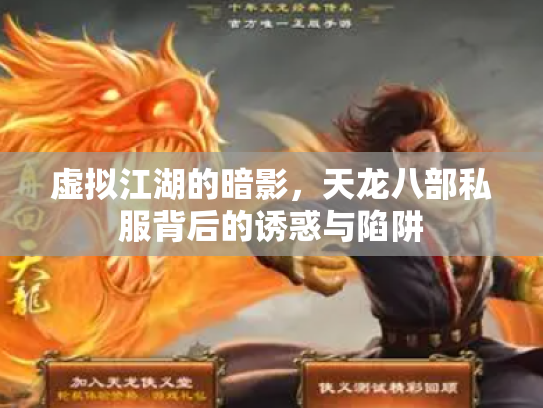 虚拟江湖的暗影，天龙八部私服背后的诱惑与陷阱