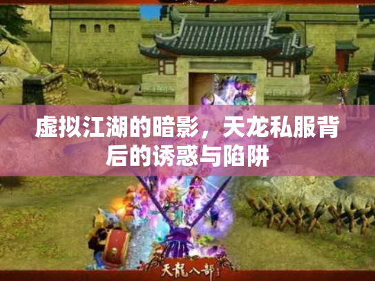 虚拟江湖的暗影，天龙私服背后的诱惑与陷阱