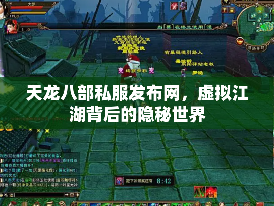 天龙八部私服发布网，虚拟江湖背后的隐秘世界