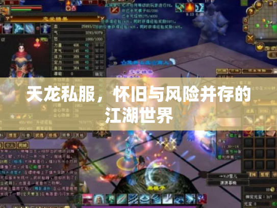 天龙私服，怀旧与风险并存的江湖世界