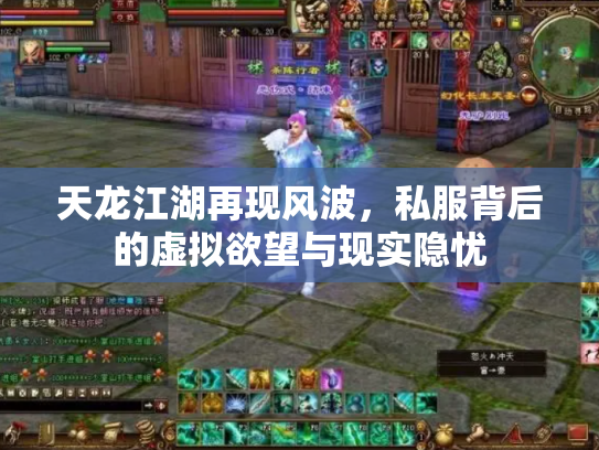 天龙江湖再现风波，私服背后的虚拟欲望与现实隐忧