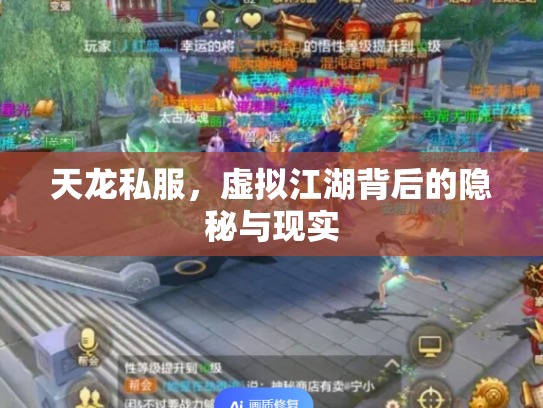 天龙私服，虚拟江湖背后的隐秘与现实