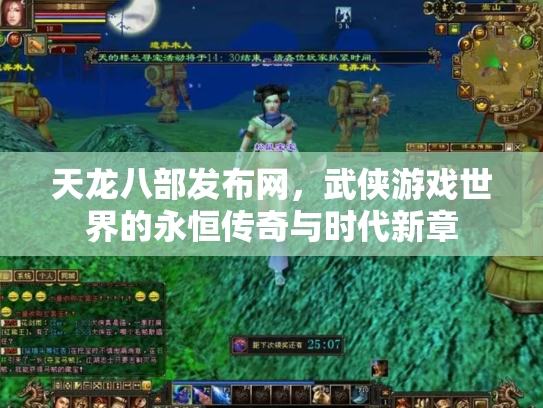 天龙八部发布网，武侠游戏世界的永恒传奇与时代新章
