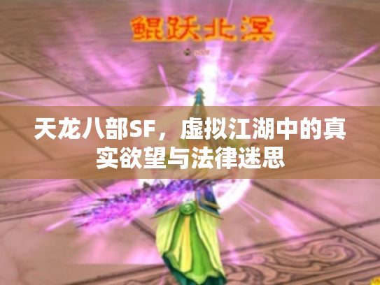 天龙八部SF，虚拟江湖中的真实欲望与法律迷思