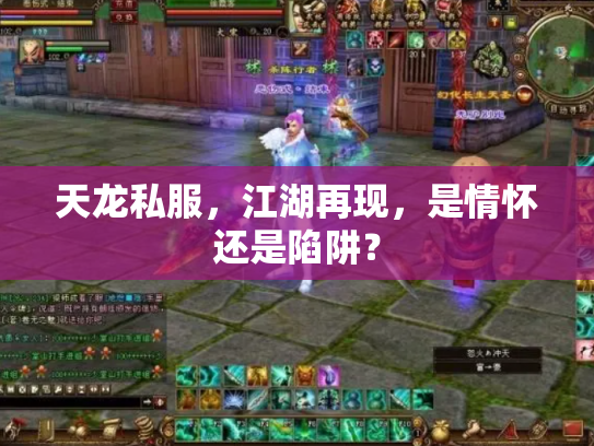 天龙私服，江湖再现，是情怀还是陷阱？