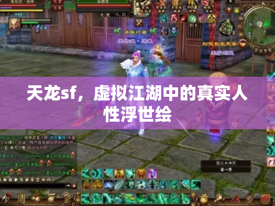 天龙sf，虚拟江湖中的真实人性浮世绘