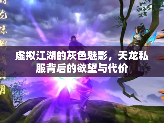 虚拟江湖的灰色魅影，天龙私服背后的欲望与代价