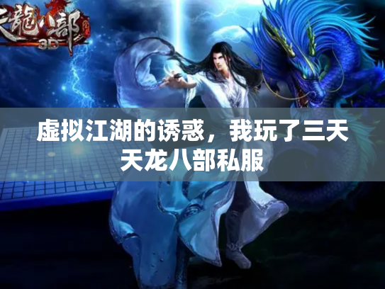 虚拟江湖的诱惑，我玩了三天天龙八部私服