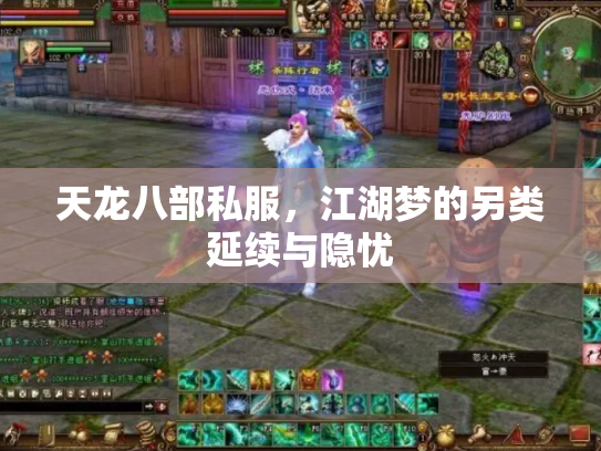 天龙八部私服，江湖梦的另类延续与隐忧