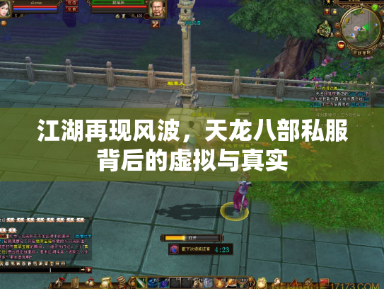 江湖再现风波，天龙八部私服背后的虚拟与真实