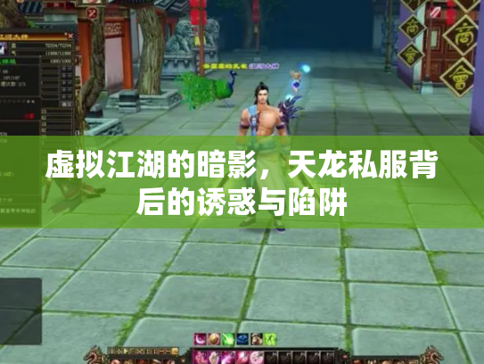 虚拟江湖的暗影，天龙私服背后的诱惑与陷阱