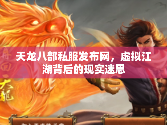天龙八部私服发布网，虚拟江湖背后的现实迷思