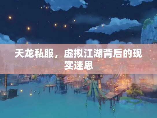 天龙私服，虚拟江湖背后的现实迷思