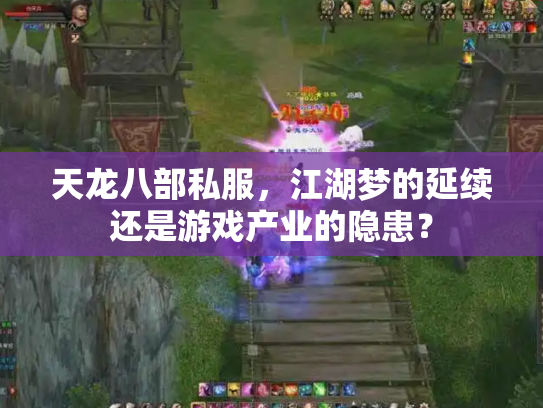 天龙八部私服，江湖梦的延续还是游戏产业的隐患？