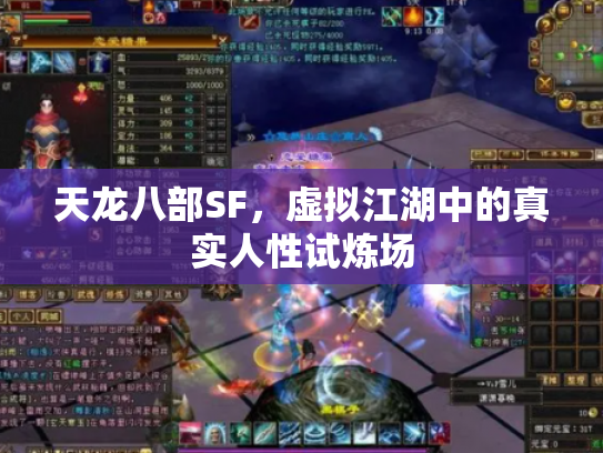 天龙八部SF，虚拟江湖中的真实人性试炼场