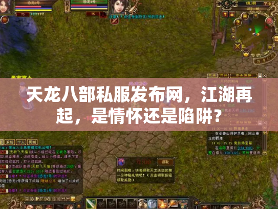 天龙八部私服发布网，江湖再起，是情怀还是陷阱？
