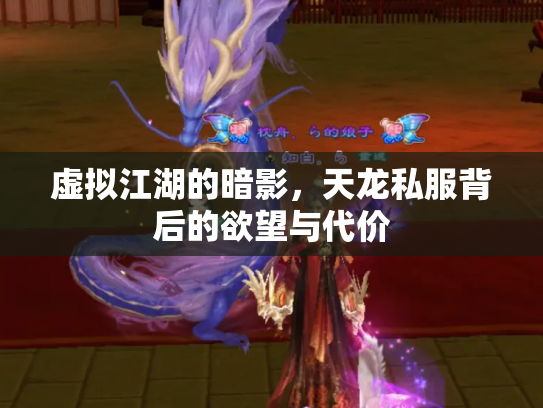 虚拟江湖的暗影，天龙私服背后的欲望与代价