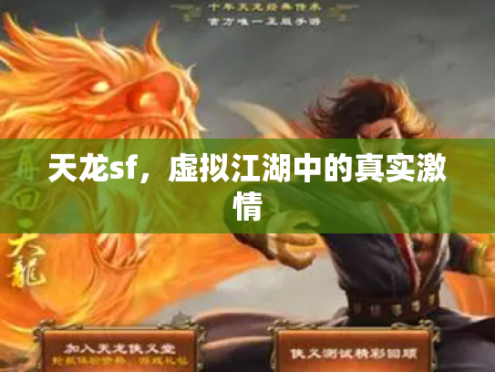 天龙sf，虚拟江湖中的真实激情