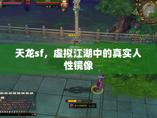 天龙sf，虚拟江湖中的真实人性镜像