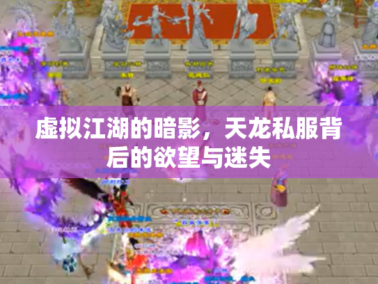 虚拟江湖的暗影，天龙私服背后的欲望与迷失