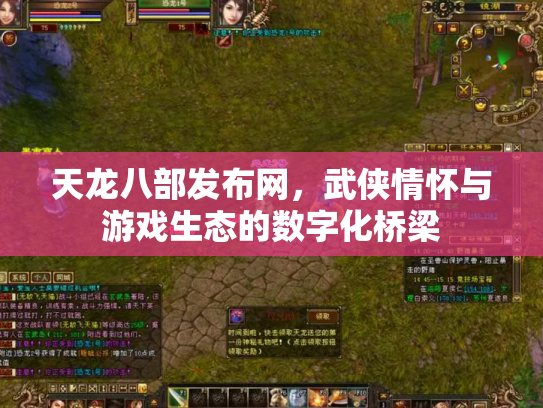 天龙八部发布网，武侠情怀与游戏生态的数字化桥梁