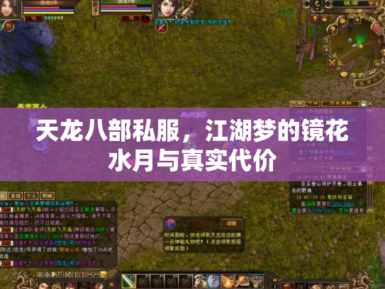 天龙八部私服，江湖梦的镜花水月与真实代价