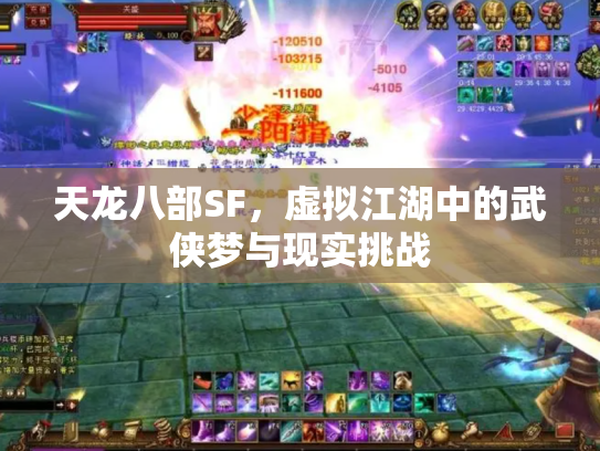 天龙八部SF，虚拟江湖中的武侠梦与现实挑战